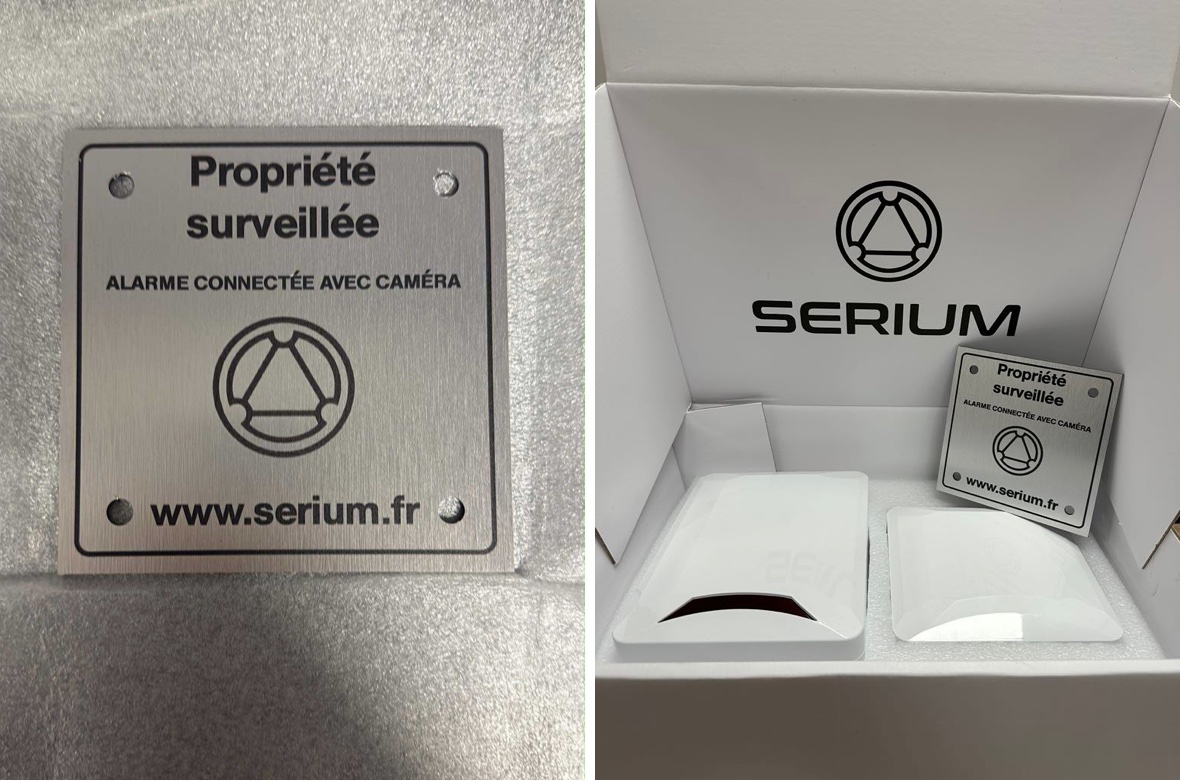 plaque de rue serium